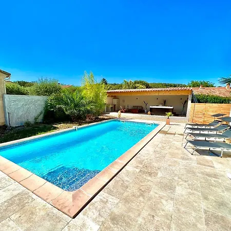 Studio Avec Jacuzzi Et Piscine Lorgues Exterior photo