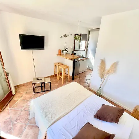Studio Avec Jacuzzi Et Piscine Lorgues Exterior photo